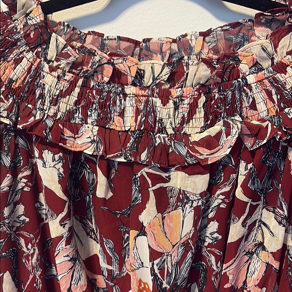 Floral Ruffle Dress - Picture 3 of 3